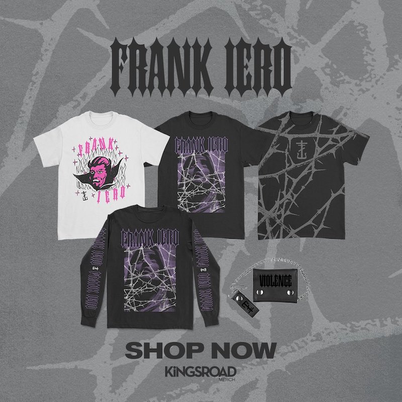 Frank Iero Merchandise Collection