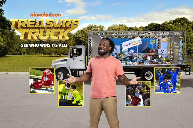 xavier woods nickelodeon's treasure truck