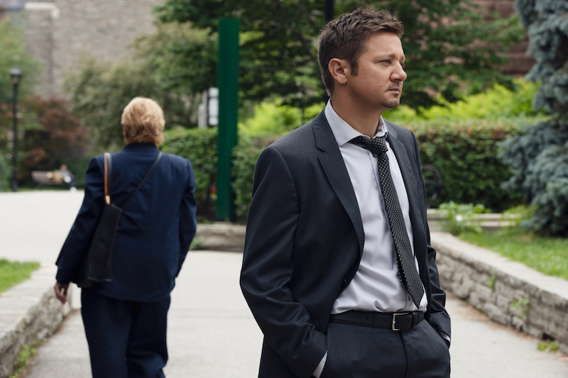 Dianne Weist as Mariam and Jeremy Renner as Mike in Mayor of Kingstown