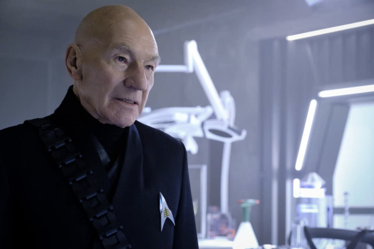 Sir Patrick Stewart as Jean Luc Picard in Star Trek: Picard season 2