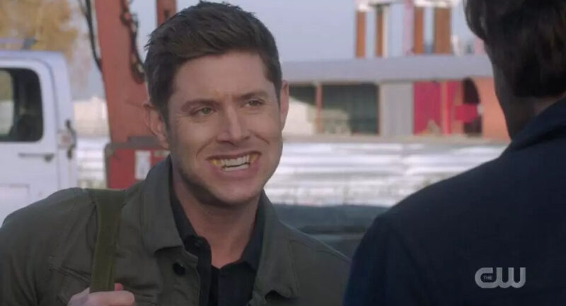 Dean grilled cheese smile